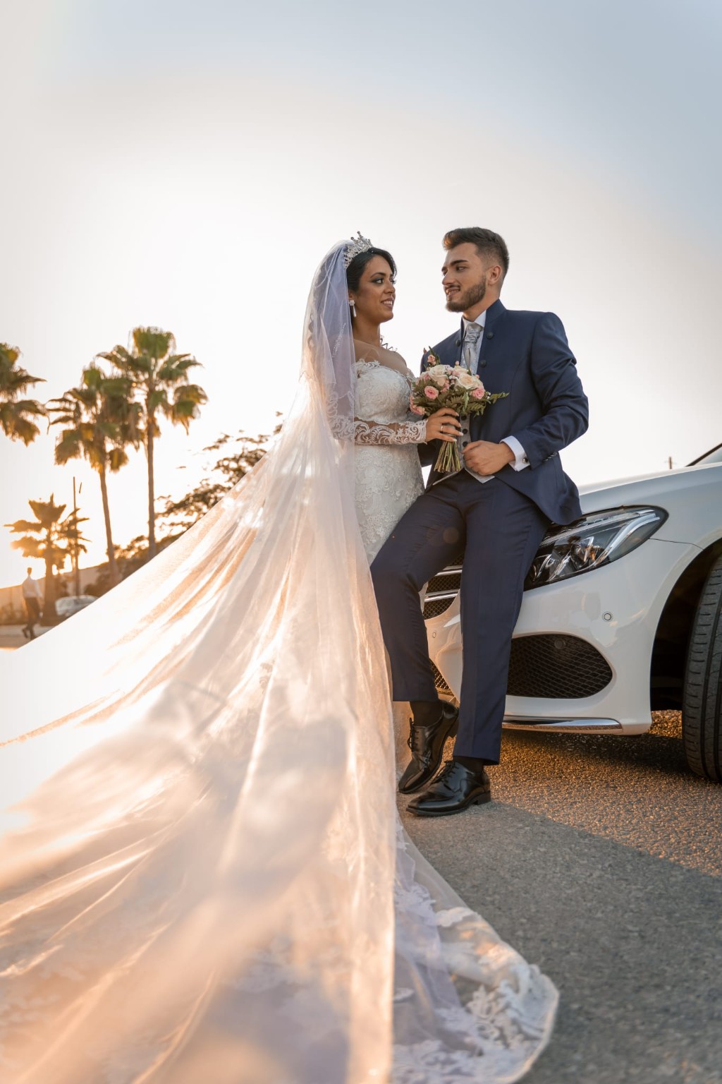 Nuestra primera imagen: juntos el día de nuestra boda